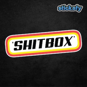 Shitbox Matchbox Edition x2 Sticker