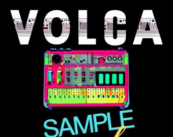 Pack d'échantillons Volca - CD d'échantillons WAV (inspiré de l'échantillon Korg Volca)