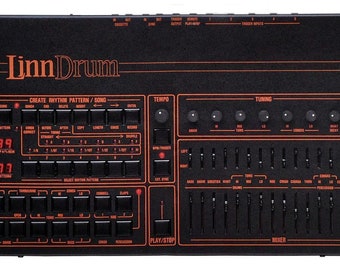 LinnDrum LM-2 Drum Samples | Vintage Drum Machine WAV Kit | Instant Digital Download