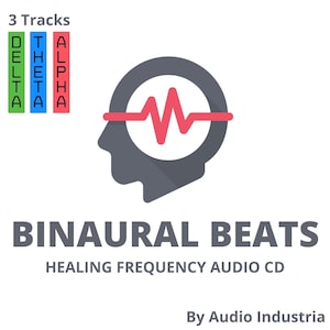 MP3 Sanación con Sonidos Binaurales / Frecuencias Delta, Theta y Alfa / Meditación de 60 Minutos