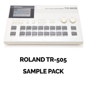 Roland TR-505 Library Sample CD .WAV Format
