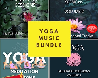 MP3 Yoga & Meditation Music Bundle | 4 Albums | Relaxation, Massage, Tai Chi, Pilates