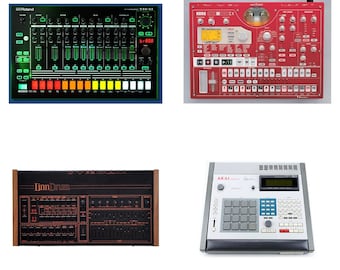 Drum Machine Kit Sample Pack | Roland TR-8, LinnDrum, Korg ESX-1, Akai MPC60 | ZIP Download