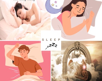 Guided Meditation MP3 for Sleep, 2 Version Bundle for Deep and Natural Sleep, Insomnia Aid, Relaxation, Anxiety Relief, Instant Download