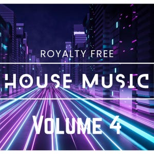 Royalty-Free House Club Music CD v4 | No PPL / PRS Fees | Energetic Dance Tracks