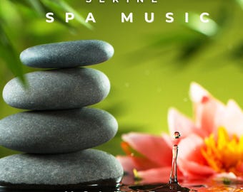 MP3 Serenity Spa relaxation music CD Vol 6 - beauty salon holistic therapies, massage