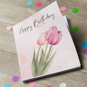 Carte d'anniversaire musicale pour elle pour carte d'anniversaire personnalisée maman fille femme soeur grand-mère grand-mère amie - cadeau pour elle