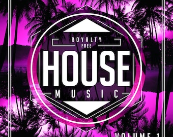 Royaltyfri housemusik vol 1: Bakgrundsdansspår (digital nedladdning)