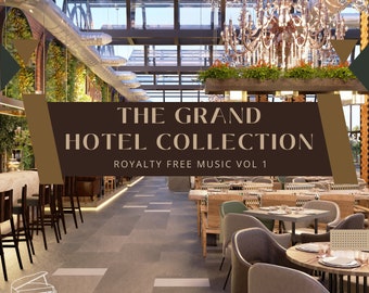 Royalty Free Piano Music MP3, Hotel Collection 20 Songs, Relaxing Background Music for Business, Spa, PPL PRS Licence Free, Instant Download