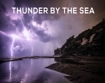 Donner und Meer Klänge MP3, Sturm am Meer Natur Audio für Schlaf, Entspannung, Meditation, Stressabbau, Instant Download