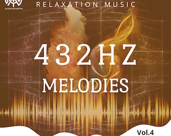 CD de melodías en MP3 a 432 Hz con frecuencia armónica: relajación y viaje sonoro espiritual.