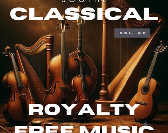 MP3 Klassische Musik Vol 2 | Royalty-Free & PPL/PRS Frei | 60 Min Beruhigende Hintergrundspuren