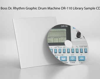 WAV Boss DR-110 Drum Samples | Vintage Analog Drum Machine Kit | Instant Download