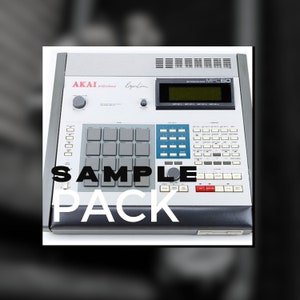 Akai MPC 60 Drum Samples | WAV Kit from Classic MPC60 | Instant Digital Download