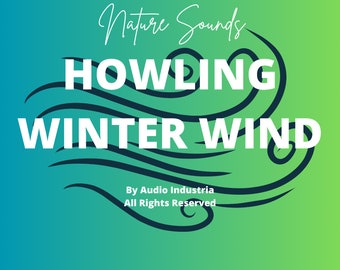 Heulende Winterwindgeräusche herunterladen, 28 Minuten Naturgeräusche zum Einschlafen, Entspannen, Stressabbau und zur Meditation, Sofort-Download