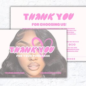 Printing Template Business Card Landscape Print  Business Canva Editable Business Card Frame Instagram Business Beauty Hair Nails Lashes
