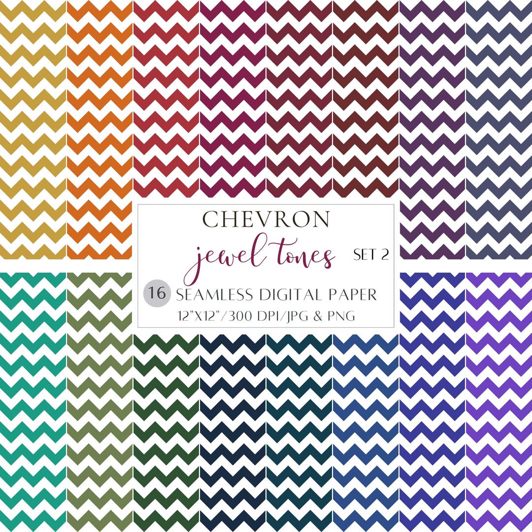 Chevron Seamless Pattern Zigzag Digital Paper Dark Color Seamless ...