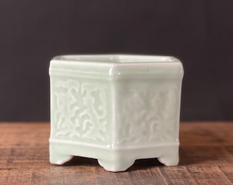 Japan vintage Koro ceramic incense holder 1970