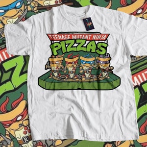 Video Game T-Shirt, Pizza Party t-shirt! Cartoon t-shirt, Nostalgic 90s cartoon t-shirt