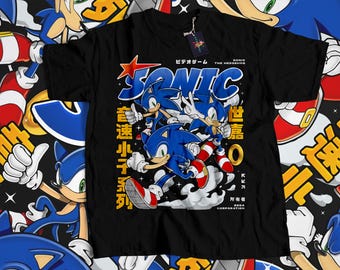 Vintage 2000s Sonic the Hedgehog 15th Anniversary T-shirt