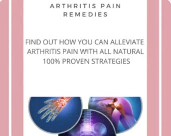 Arthritis Pain Relief Guide – Home Remedies & Treatments (eBook PDF)