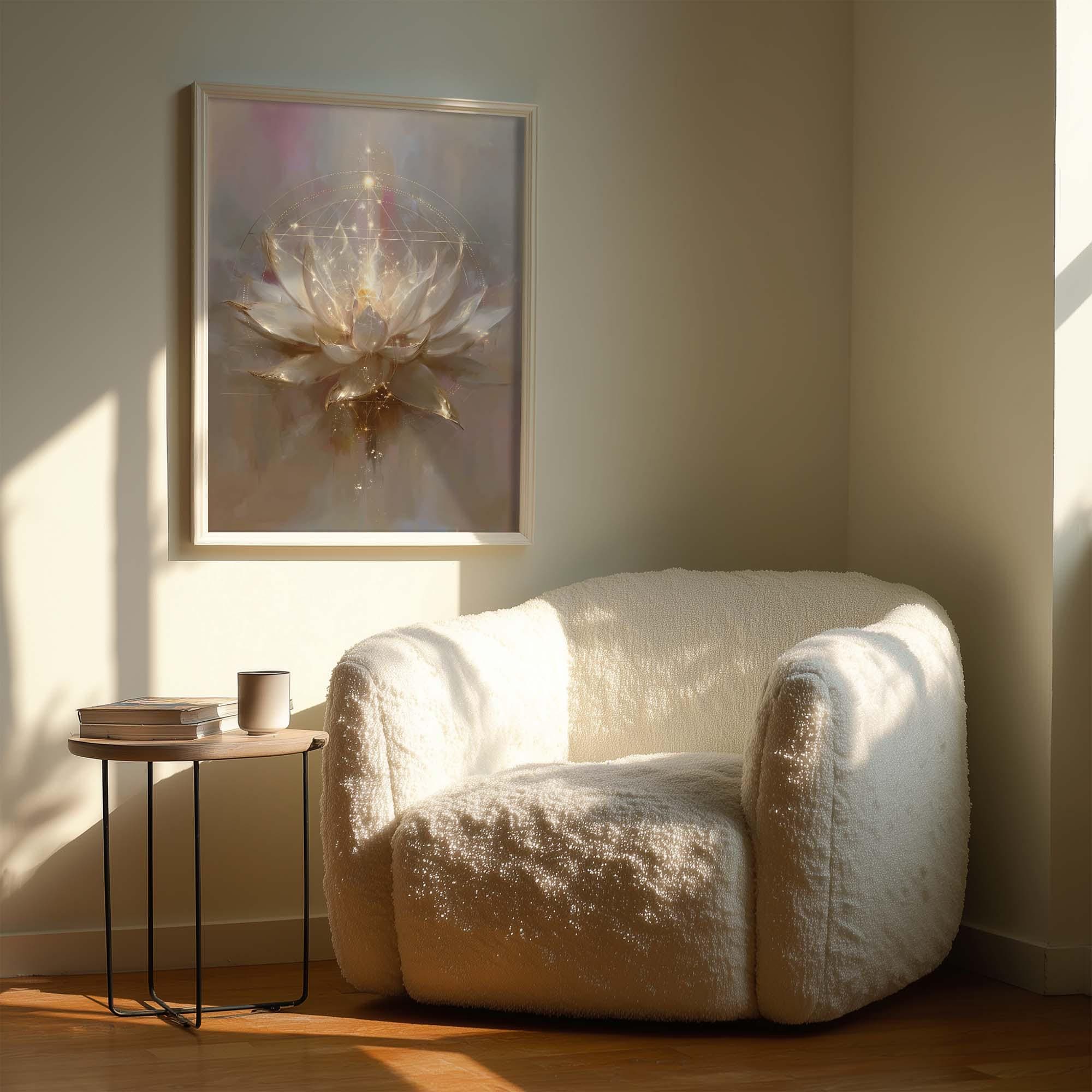 Spiritual Wall Art Set of 3 | Lotus Flower Buddha Tree of Life ...