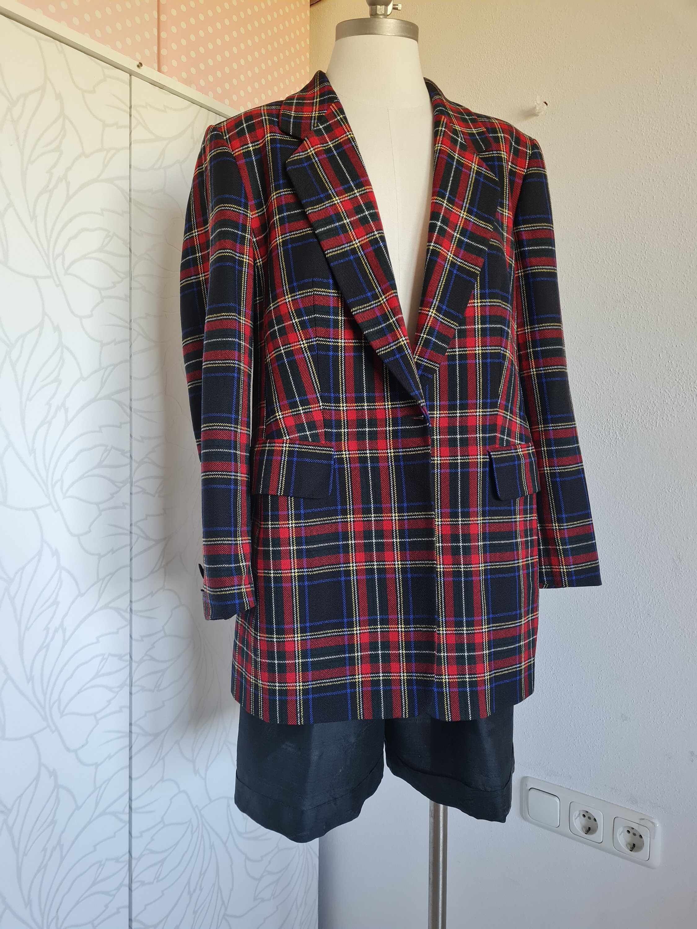Tartan Vintageblazer von Gerry Weber - Etsy.de