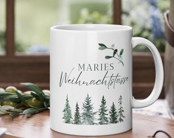 Personalized Christmas mug, coffee mug, Christmas lover, Christmas gift, Santa Claus gift, Advent calendar, Swedish mug