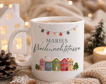 Personlig julmugg, julälskare, julklapp, jultomtepresent, julklapp, Sverige-fan, presentidé till kollega