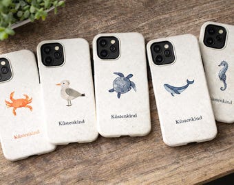 Nautiskt telefonskal, iPhoneskal, akvarellteckning, present, anpassningsbar, kustkärlek, hav, ocean, marin, smartphone, estetik