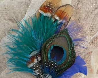 Feather Hairclip WIT 17
