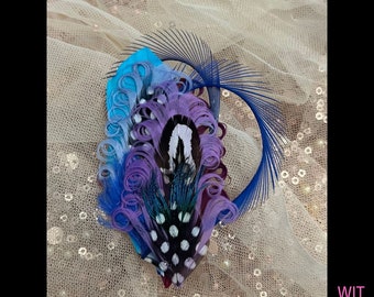 Feather Hairclip WIT 24