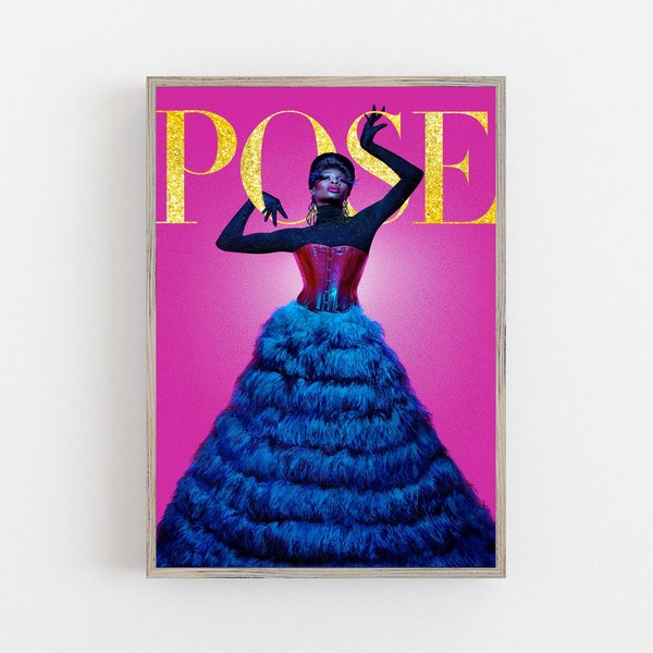 Pose TV Series Poster Canvas Matte Silk A1 A2 A3 A4 A5 A6 11х17 18Х24 24Х36 Inches Pose Tv show gift poster Pose artwork print Pose Pose art