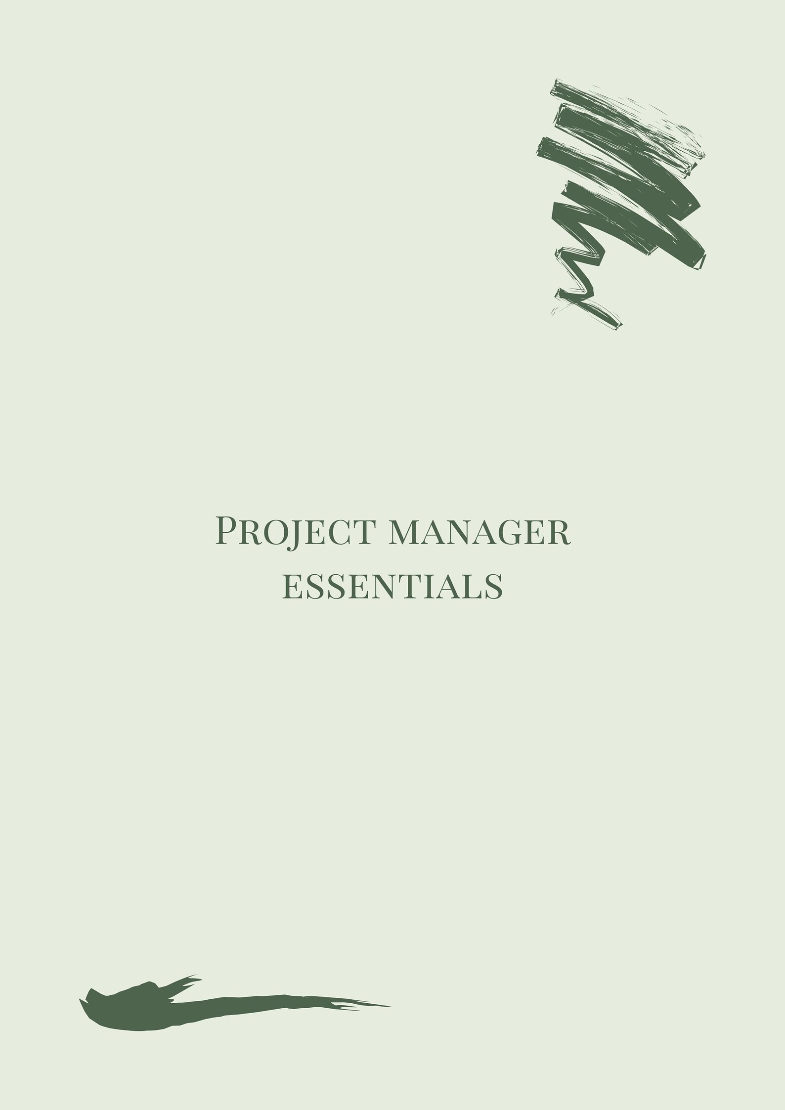 Project Manager Essentials Project Manager Essentials - Project Planner - Etsy