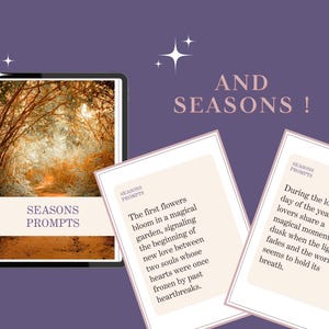 WRITING PROMPTS ROMANTASY, romantic story ideas, writing ideas, writing exercises for NaNoWriMo | Digital | Printable image 7