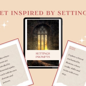 Fantasy writing prompts inspired by settings. Example : a realm where seasons are controlled by elemental spirits, each with its own domain and powers