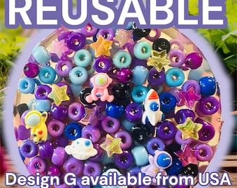 Wiederverwendbares Space Picky Pad mit 3D gedrucktem Spiky Hand Roller Schlüsselanhänger: Alternative Haut, Stress & Angst Relief Fidget Spielzeug