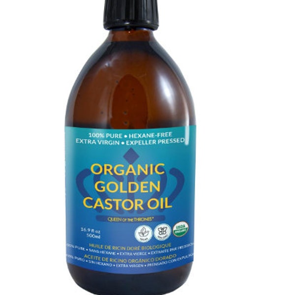 Queen Of Thrones Organic Golden Castor Oil