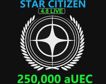 Star Citizen - 250,000 aUEC (alpha UEC) for 4.8 LIVE Express Delivery