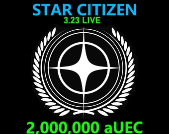 Star Citizen - 2,000,000 aUEC (alpha UEC) for 3.23 LIVE Express Delivery