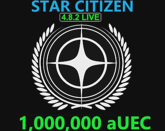 Star Citizen - 1,000,000 aUEC (alpha UEC) for 4.8.2 LIVE Express Delivery