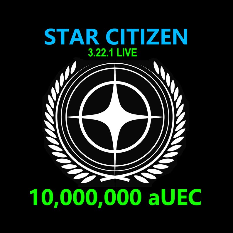 Star Citizen 10 000 000 d'aUEC alpha UEC pour la livraison express 3.22.1 LIVE image 1