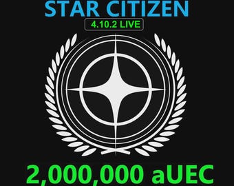 Star Citizen - 2,000,000 aUEC (alpha UEC) for 4.10.2 LIVE Express Delivery