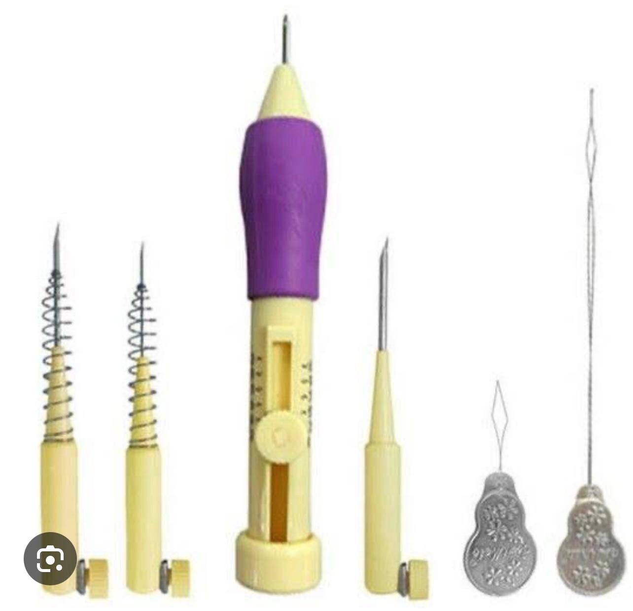 Adjustable Punch Needle Embroidery Tool Set: DIY Needlecraft Supplies