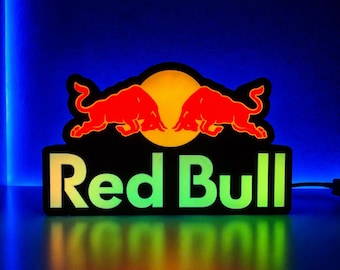 Lámpara LED Bull / Lámpara RGB para caja de luz de configuración de sala de juegos