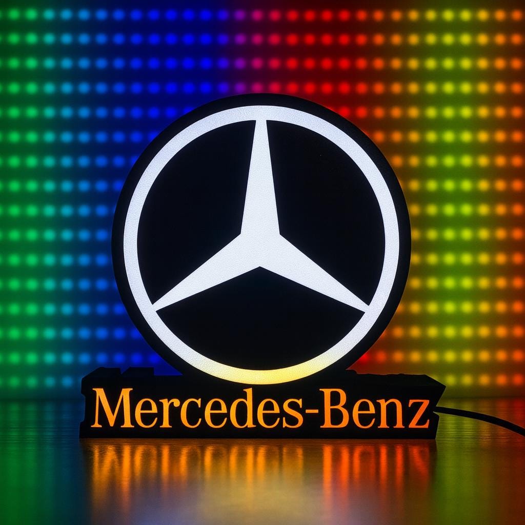 Mercedes benz sign - Etsy 日本