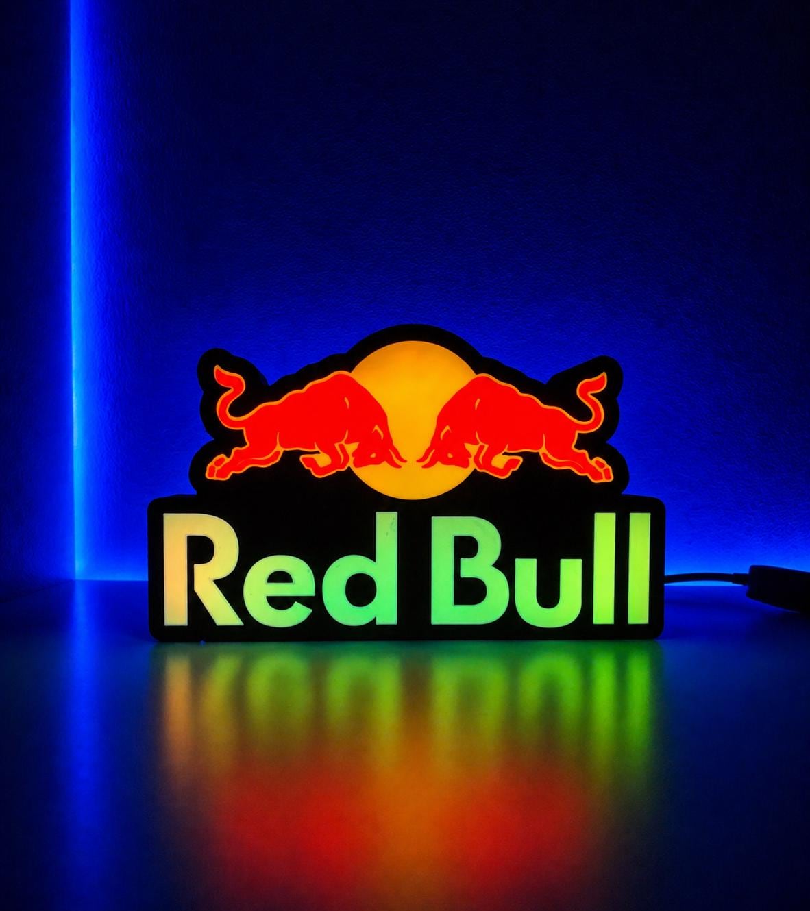 Neon redbull sign - Etsy 日本
