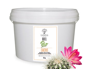 Ilanga Nature - Miel de cactus BIO 5Kg