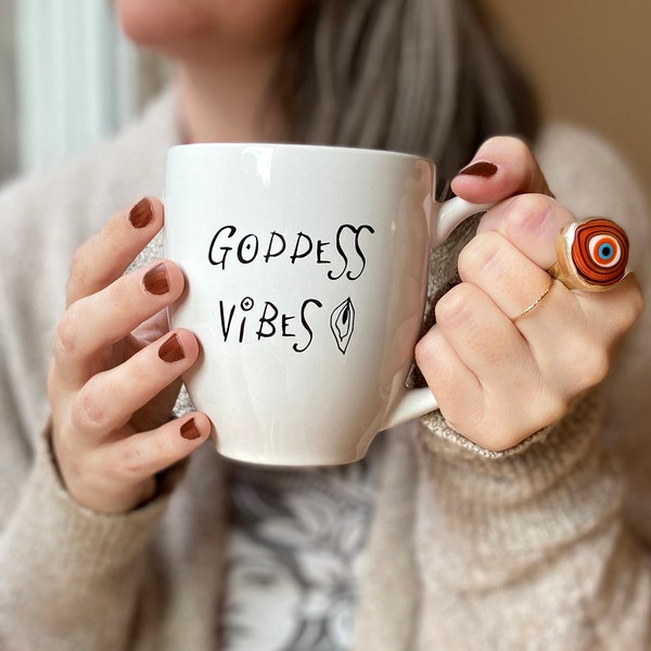 Goddess Vibes Vagina Mug - 16oz. Bistro