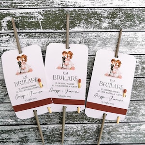 Scintille taglio torta matrimonio.TAGS SPARKLER personalizzati per matrimonio,Let Love Sparkle, festa, anniversario, fidanzamento, Scintille d'amore